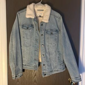 Women’s Jean Jacket Faux Fur